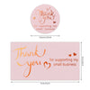 Wholesale Bronzing Thank You Stickers Roll