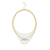 IG Style Irregular Geometric Stainless Steel 18K Gold Plated Necklaces
