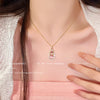 Korean version ins wind titanium steel necklace for girls' high-end sense versatile niche pearl collarbone chain pendant with jewelry wholesale