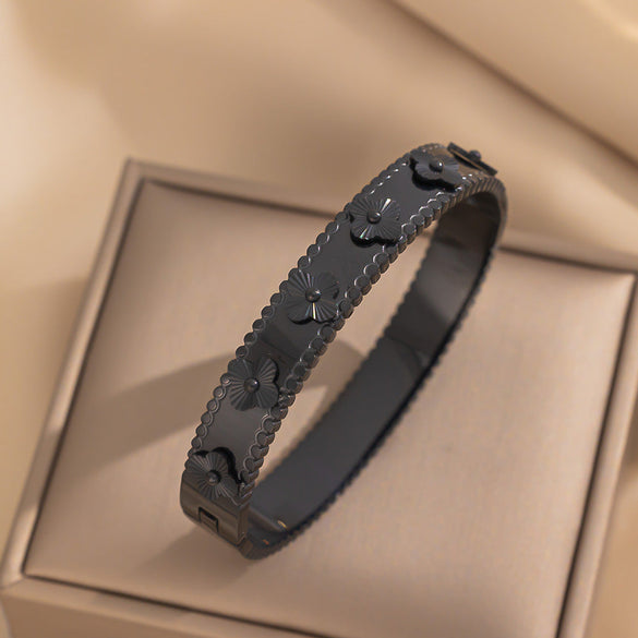 Titanium Steel Electroplating Bangles