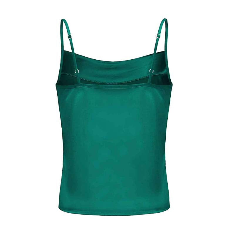 Women's Camisole Tank Tops Backless Sexy Solid Color