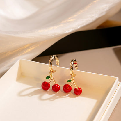 1 Pair Fashion Fruit Alloy Plating Women's Dangling Earrings