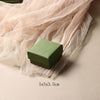 5 * 5 * 3cm ring stud earrings box, small box, green jewelry packaging box, simple gift box, logo can be printed.