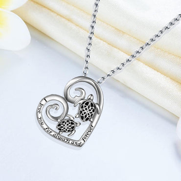 Wholesale Jewelry Simple Style Heart Shape Alloy Pendant Necklace