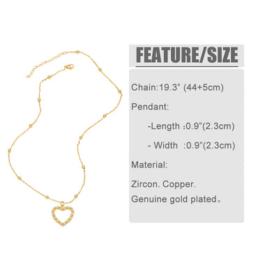 Retro Cross Heart Shape Leopard Pendant Copper Necklace Simple Choker