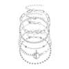 New Fashion Multi-layer Creative Ot Buckle Diamond Chain Bracelet