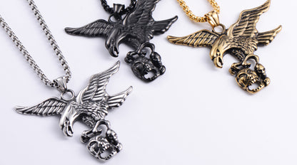 Eagle Skull Retro Jewelry Pendant Wholesale Nihaojewelry