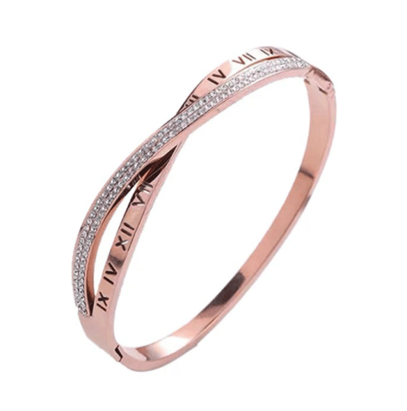 Natural 18K Gold Plated Bangles