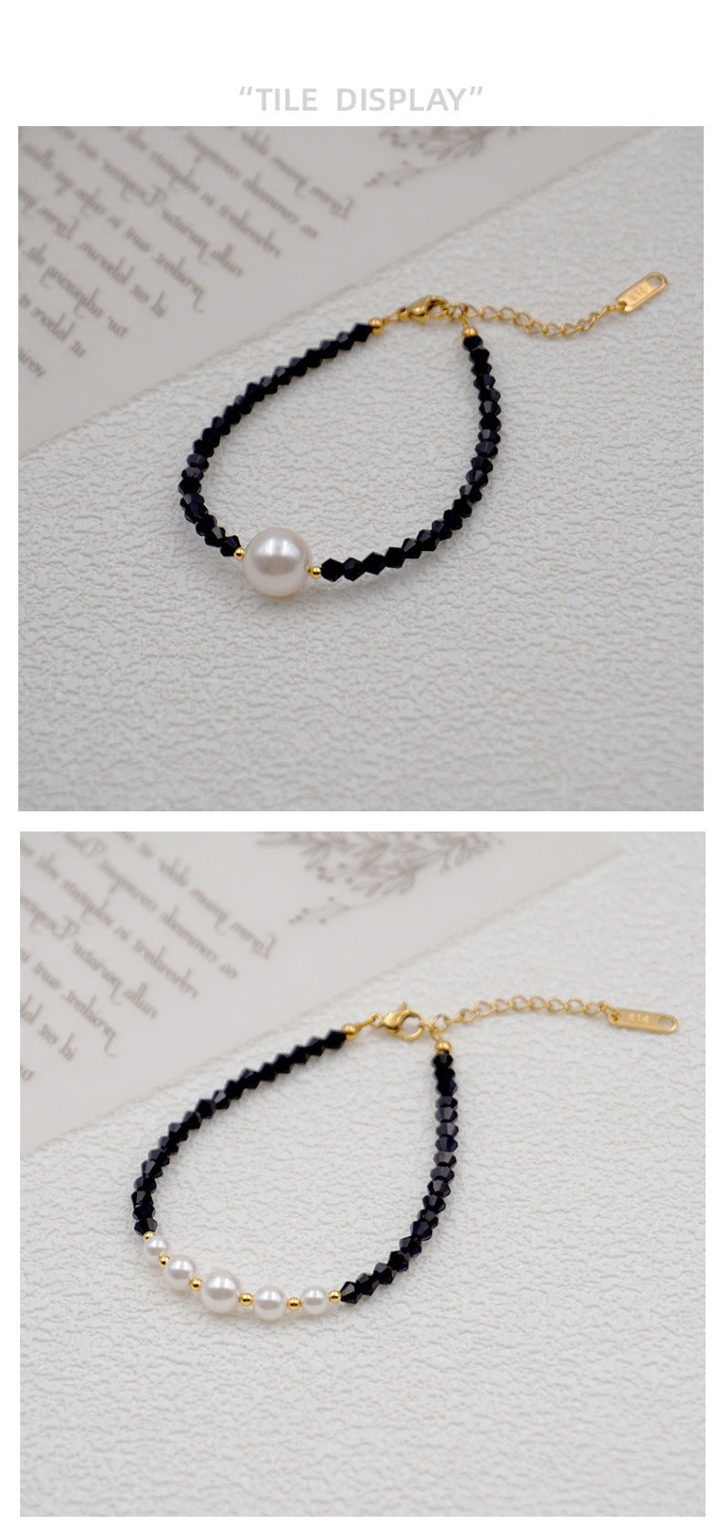 Vintage Style Sweet Simple Style Circle Artificial Crystal Wholesale Bracelets Necklace