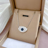 Simple Style Geometric Gourd Stainless Steel Plating Rhinestones Pendant Necklace