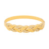 Expressive Stainless Steel Electroplating Bangles