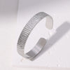 Unisex Stainless Steel Electroplating Bangles