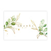 wholesale green plant thank you card 4x6 inch gift card gift packaging greeting card bouquet insert decoration