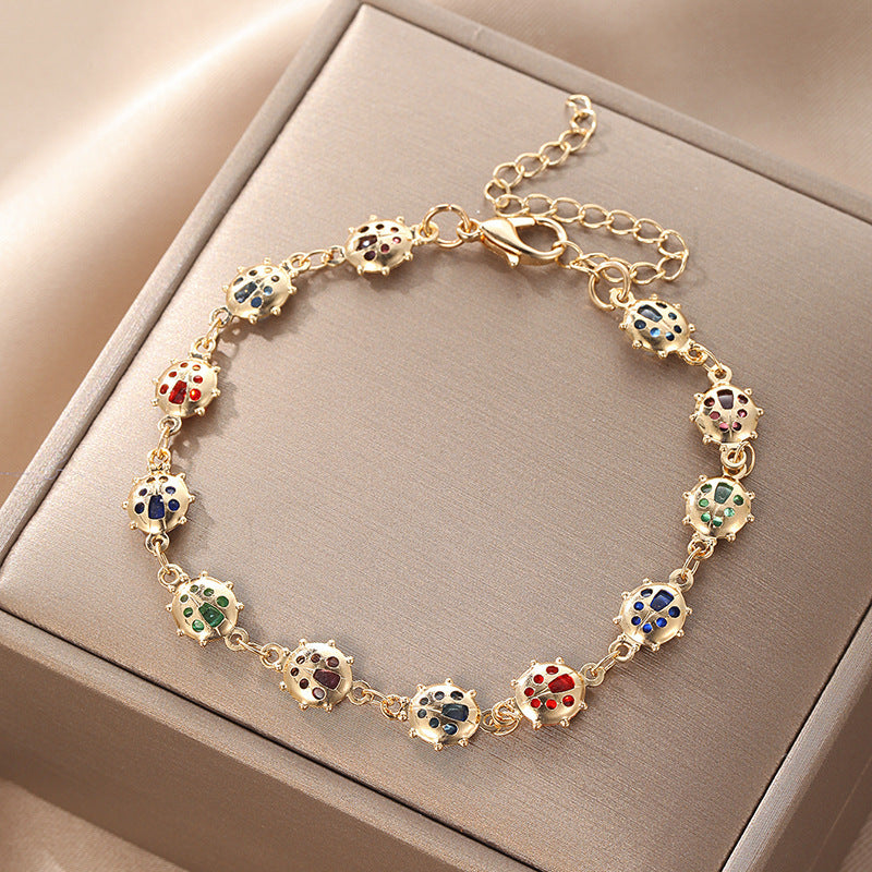 Wholesale Jewelry Casual Simple Style Star Heart Shape Bow Knot Alloy Rhinestones Pearl Plating Inlay Bracelets