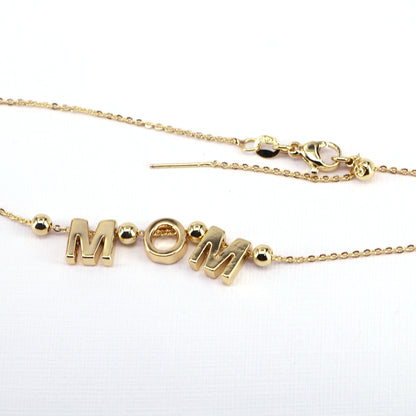Fashion Mama Letter Necklace Mother's Day Gift Fashion Copper Jewelry