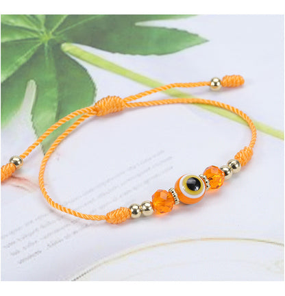 Simple Style Eye Resin Knitting Unisex Bracelets 1 Piece