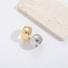 Cross-border hits, exaggerated personality, retro geometric, versatile rings, delicate fashion trends, adjustable rings