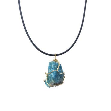Simple Style Irregular Crystal Patchwork Pendant Necklace 1 Piece