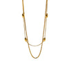 IG Style Chain Geometric Stainless Steel Electroplating Necklaces