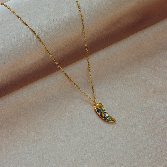 Fashion Women Chain Titanium Steel Electroplating Jewelry Sets