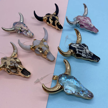 Vintage Style Cattle Arylic Wholesale Jewelry Accessories