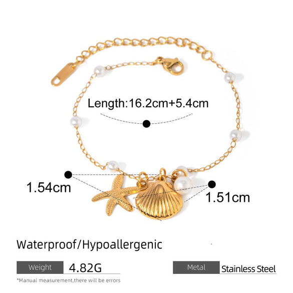 IG Style Round Geometric Stainless Steel Electroplating Necklaces