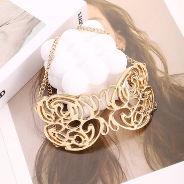 Simple Style Classic Style Snake Alloy Irregular Plating Women's Necklace