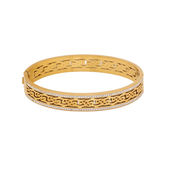 Fashion Stainless Steel Electroplating Bangles