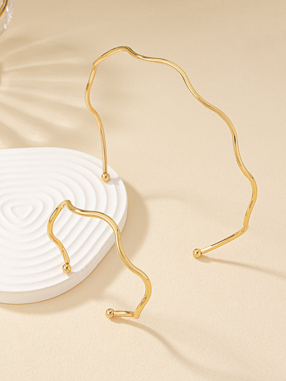 Elegant Glam Geometric Alloy Plating Women's Bracelets Necklace