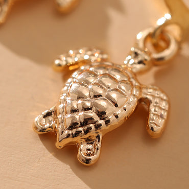 Fashion Snake Butterfly Elephant Alloy Plating Women's Drop Earrings 6 Pairs