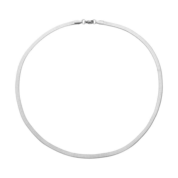 Fashion Stripe Geometric Stainless Steel 18K Gold Plated Necklaces