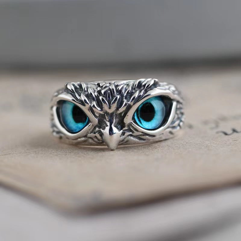 Casual Owl Alloy Wholesale Open Rings