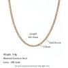 Fashion Stripe Geometric Stainless Steel 18K Gold Plated Necklaces