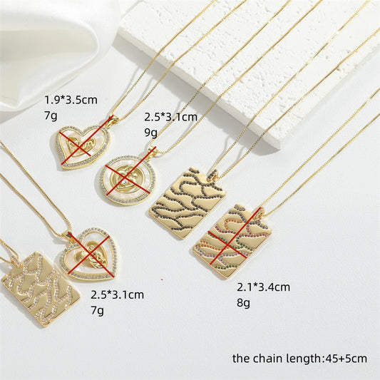 Cross-border hot selling Mother's Day gift MOM design pendant clavicle chain niche personality versatile box chain necklace