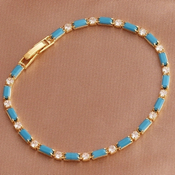 Retro Geometric Copper Bracelets Necklace In Bulk