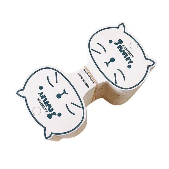 100 Pcs Simple Style Letter Paper Jewelry Packaging Bags