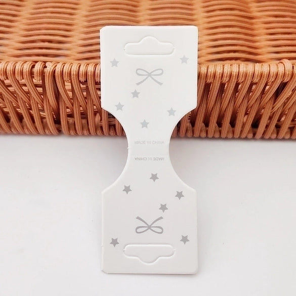 100 Pcs Simple Style Letter Paper Jewelry Packaging Bags