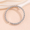Simple Style Solid Color Stainless Steel Plating 18k Gold Plated Bracelets