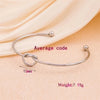 Simple Style Solid Color Stainless Steel Plating 18k Gold Plated Bracelets