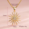 Vintage Style Heart Shape Flower Bow Knot Stainless Steel Copper Plating Inlay Zircon 18k Gold Plated Gold Plated Pendant Necklace