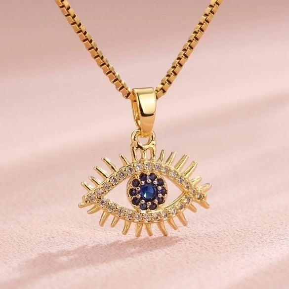 Vintage Style Heart Shape Flower Bow Knot Stainless Steel Copper Plating Inlay Zircon 18k Gold Plated Gold Plated Pendant Necklace