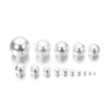 Abs Imitation Pearl Round Beads For Earrings And Necklace Making Painted Glossy White Beige Light Luxury Jewelry Accessories