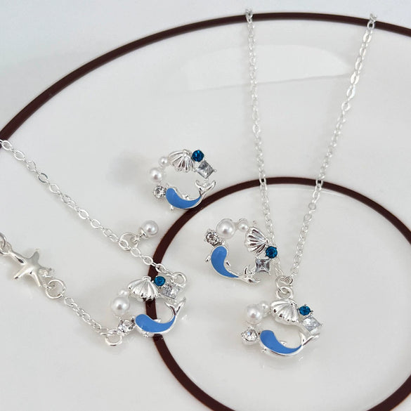 Accessories Alloy Pearl Shell Circle Electroplating Sea Life Style For Women