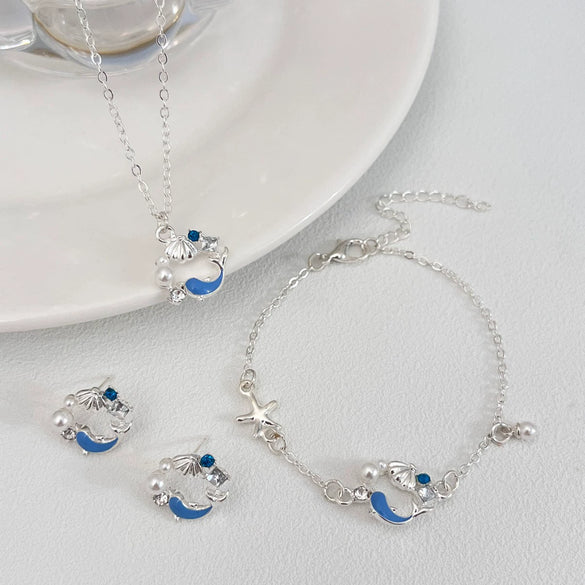 Accessories Alloy Pearl Shell Circle Electroplating Sea Life Style For Women