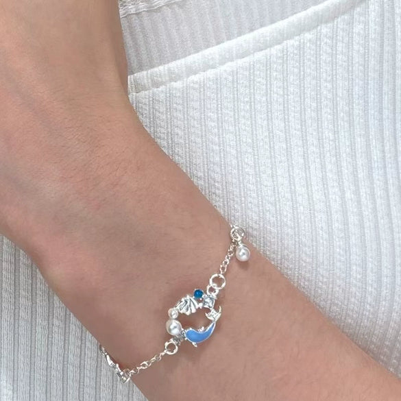 Accessories Alloy Pearl Shell Circle Electroplating Sea Life Style For Women