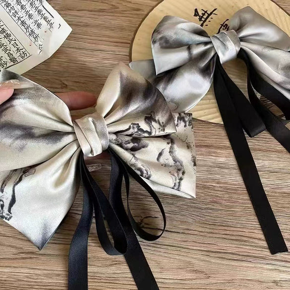 Accessories Cloth Handmade Bow Hairpin For Women