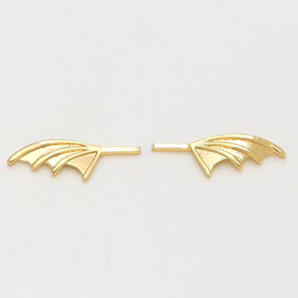 Accessories Copper Gold Plated Bat Wings Angel Wings Animal Tail Ears Baroque Style Electroplated