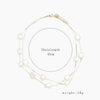 Accessories Pearl Choker Clavicle Chain Cross Copper Necklace Conch Sea Shell Shell Pearl Electroplating Box Chain Women
