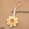 Accessories Pendant Jewelry Cotton Leather Artificial Leather With Smiley Face Sunflower Little Bear Pig Small Animal Electroplating