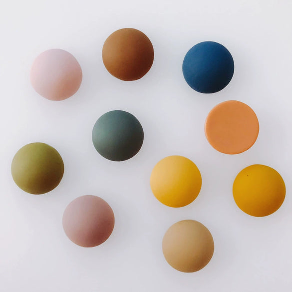 Accessories Plastic Resin Semicircle Baking Paint